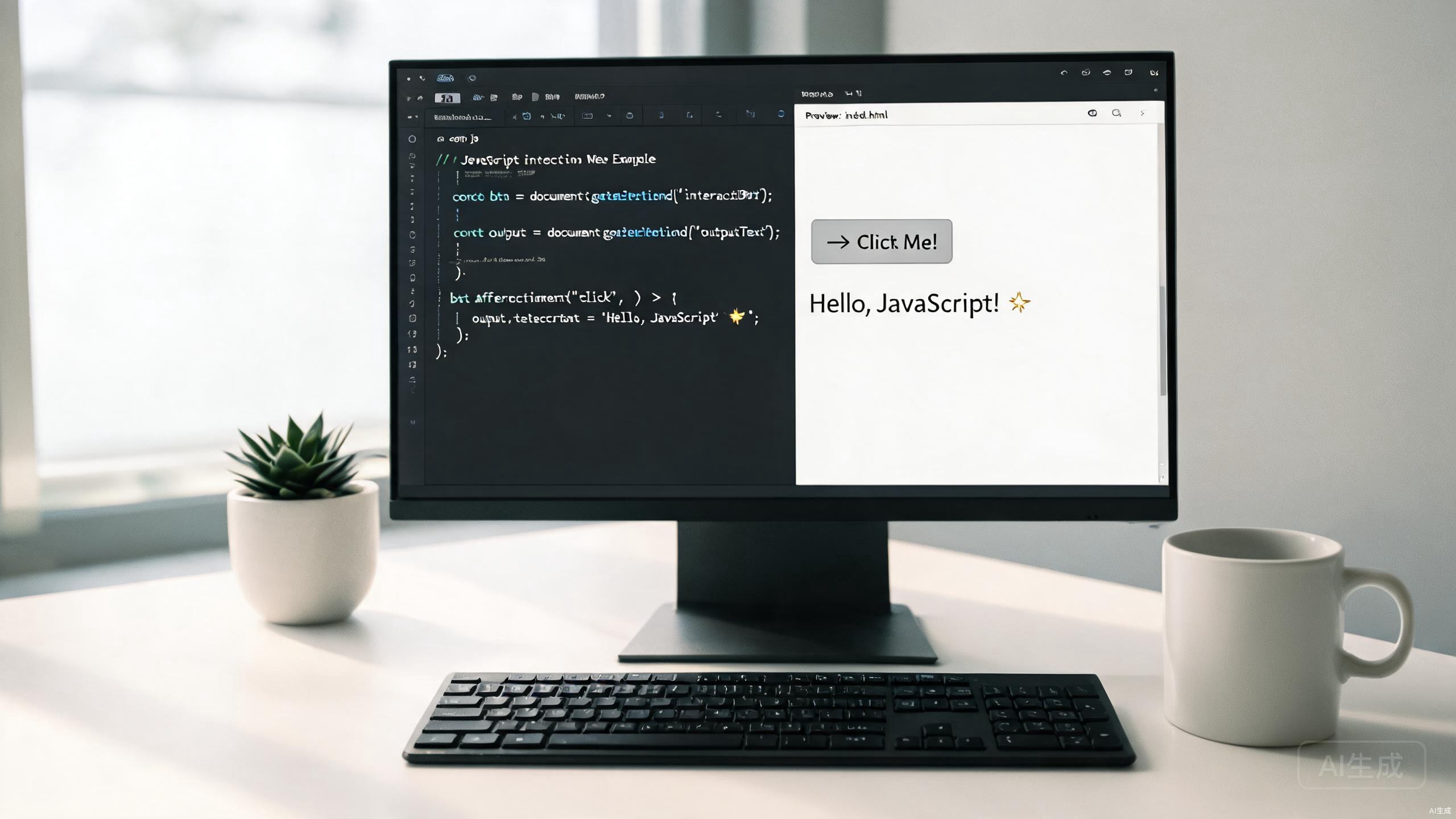 JavaScript 基础教学场景